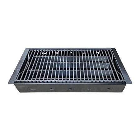 Gratar GRS mini-camping C2, carbuni, otel, deplasabil, 53 x 28 x 48 cm Gratar GRS mini-camping C2, carbuni, otel, deplasabil, 53 x 28 x 48 cm
