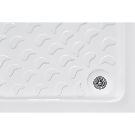  Cada dus Fibrocom Mercur, acril, patrata, 90 x 90 x 14 cm