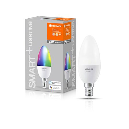 Bec LED Smart Osram, lumanare, E14, 5 W, 470 lm, 2700-6500 K