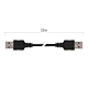 Cablu prelungitor USB A Emos S702, tata - tata, 2 m