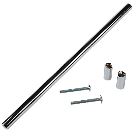 Maner cilindric otel D12 mm, 192 mm, crom