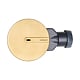 Sifon cadita dus / pardoseala Wirquin SlimPlus extra plat h=40 mm, corp ABS, anti miros, filtru de par, iesire Ø40 mm, debit 34 l/min, auriu periat, 187 x 60 x Ø118 mm