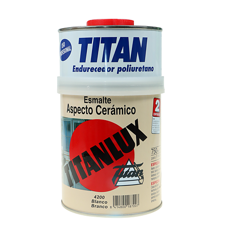 Email aspect ceramic Titan Titanlux, alb,  interior/exterior, 0,75l 