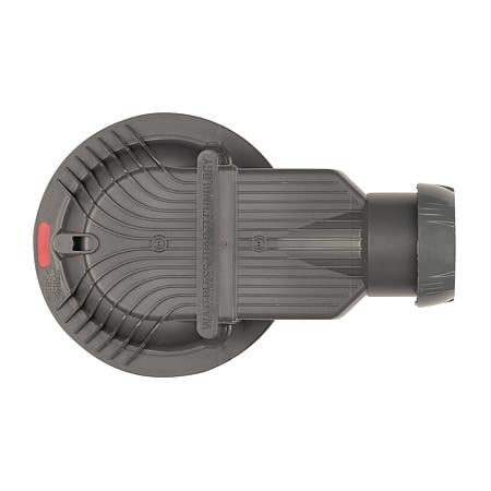 Sifon cadita dus Wirquin Slim Plus D90 H40, rigid, cu membrana de silicon antimiros, ventil crom lucios, Ø40 mm