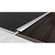 Profil de trecere cu surub mascat S64, fara diferenta de nivel, argintiu, 0,93 m
