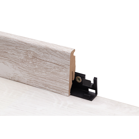 Plinta parchet MDF, stejar ardenes, 2440 x 60 x 19 mm