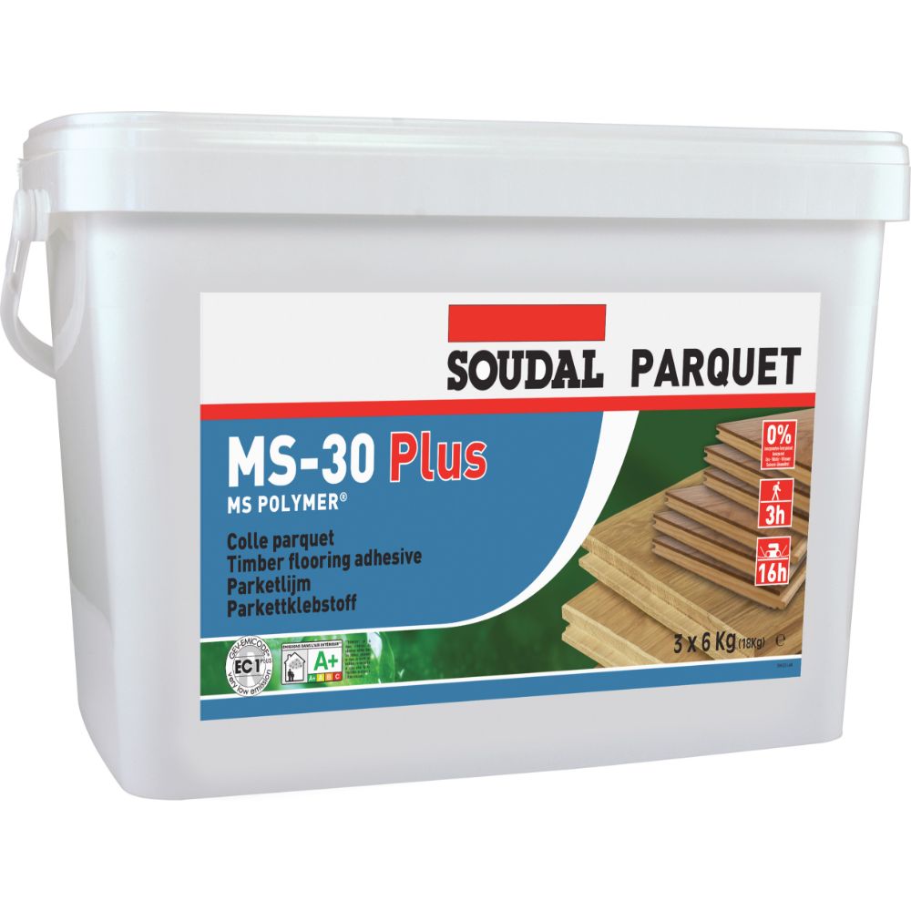 Adeziv parchet Soudal MS Polymer 30P, 18 kg 30P