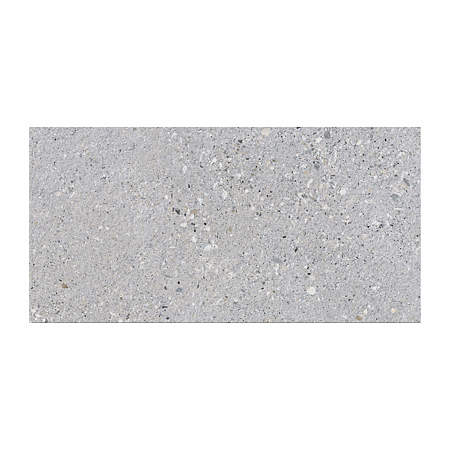 Gresie interior/exterior portelanata Breccia, gri, mat, aspect beton, clasa aderenta R10, PEI 4, 9 mm, 60 x 30 cm
