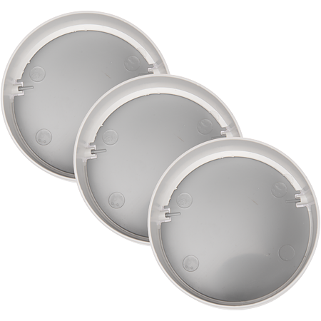 Conectorul rotund Vents, PVC, alb, clapeta antiretur, diametru 100 mm