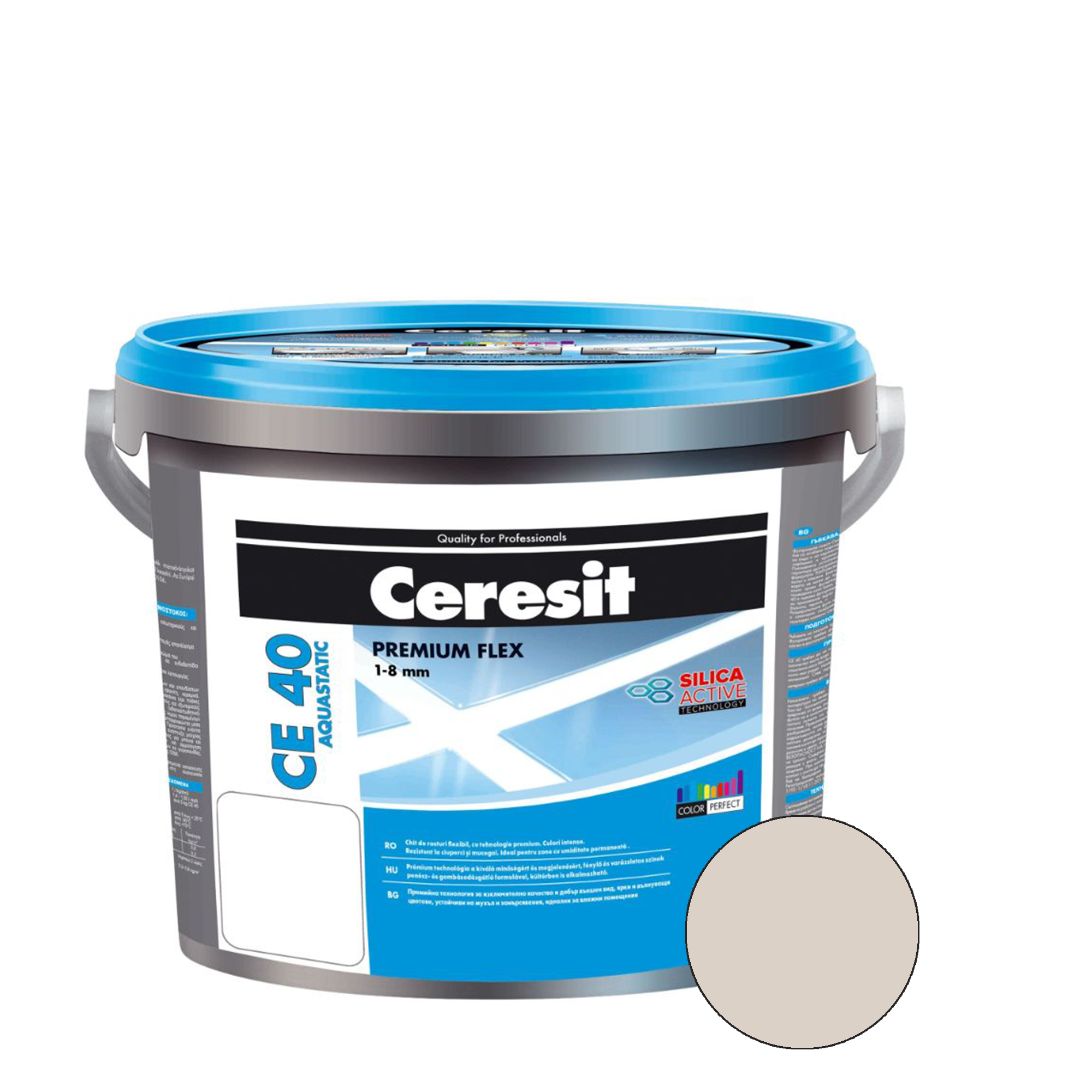 Chit pentru rosturi Ceresit CE 40, carrara, 5 kg