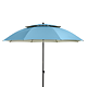 Umbrela pentru terasa Derby Windprofi, albastru, 8 spite, diametru 200 cm, inaltime 207 cm