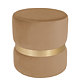 Taburet Ring, inel auriu, stofa bej H03, rotund, 38 x 38 x 40 cm Taburet Ring, inel auriu, stofa bej H03, rotund, 38 x 38 x 40 cm