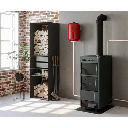 Cazan termic pe combustibil solid Hausterm-MS48, 101 l, 47 kw, 132.8 x 79.7 x 58.4 cm