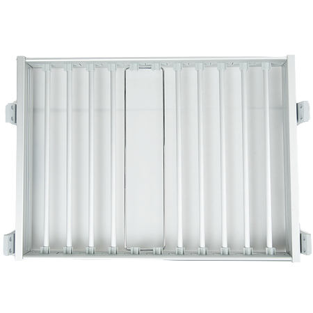 Suport ajustabil cu glisare pentru pantaloni/accesorii, aluminiu, 65 x 45 x 10 cm