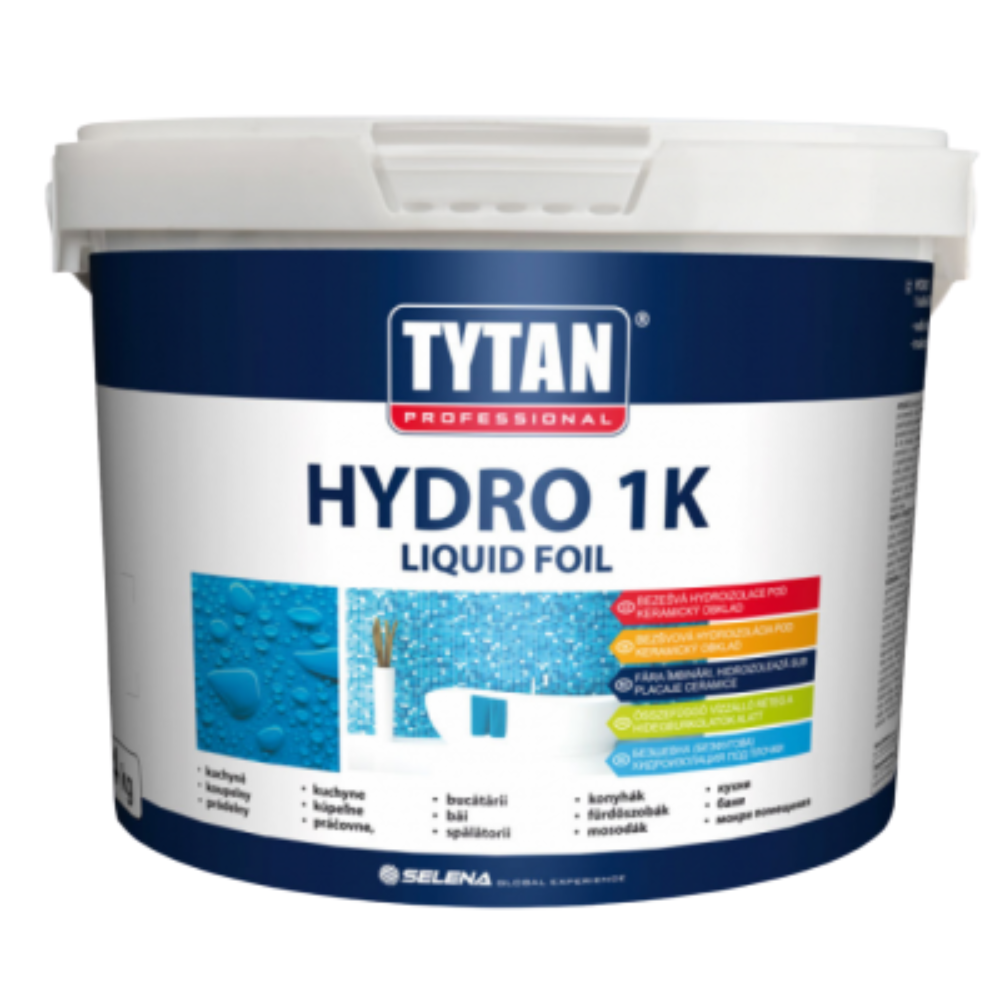 Hidroizolatie lichida Tytan Hydro 1K, elastica, 4 kg 1K