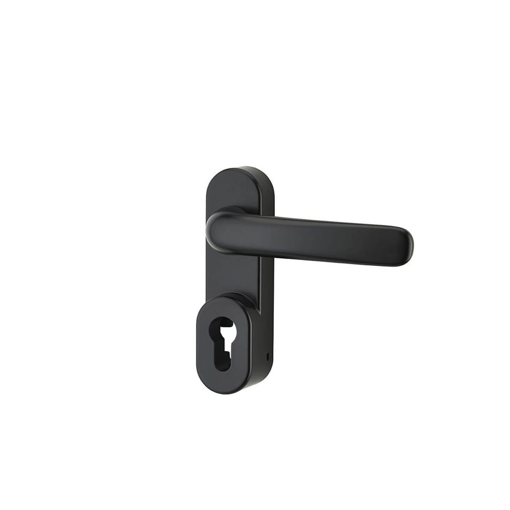 Maner antipanica pentru usi de exterior, aliaj zinc, negru