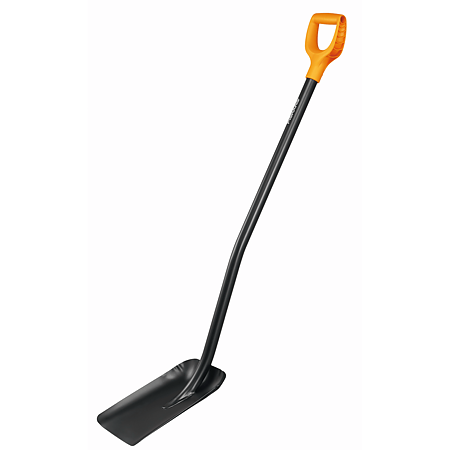 Lopata Fiskars Solid, otel, 127 cm, negru Lopata Fiskars Solid, otel, 127 cm, negru