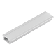Profil aluminiu LED incastrat, 16 mm, opac, 3 m