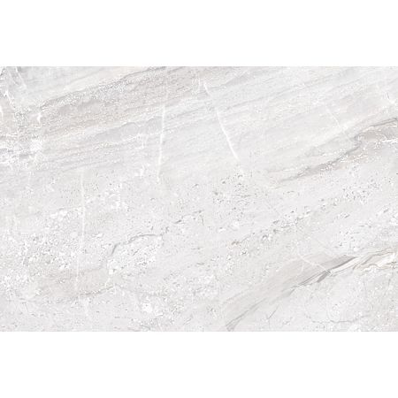 Faianta baie rectificata glazurata 115 LT, alb-gri, lucios, aspect de marmura, 45 x 30 cm