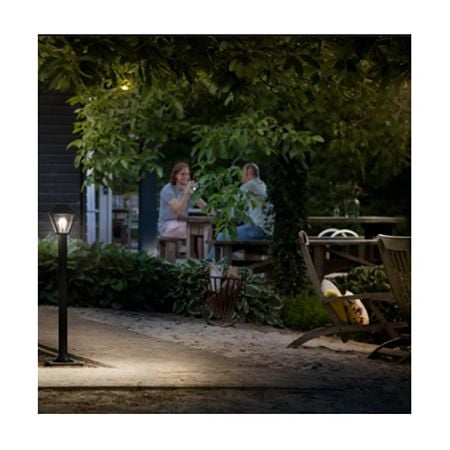 Stalp de iluminat ornamental, exterior, Philips Alpenglow, 1xE27, IP44, 60 W