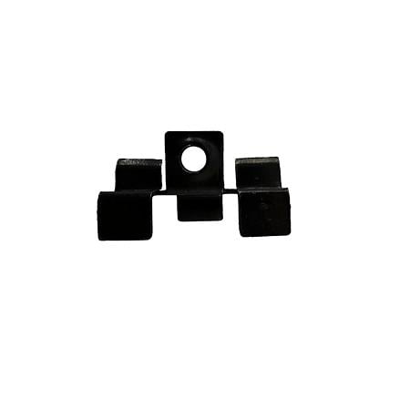 Accesoriu intermediar de prindere deck 3D, WPC, negru, 40 x 25 x 12 mm