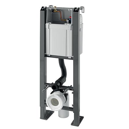Rezervor incastrat WC Wirquin Pro Chrono, ABS/otel, max. 6 l, 106.3 x 36 x 28 cm