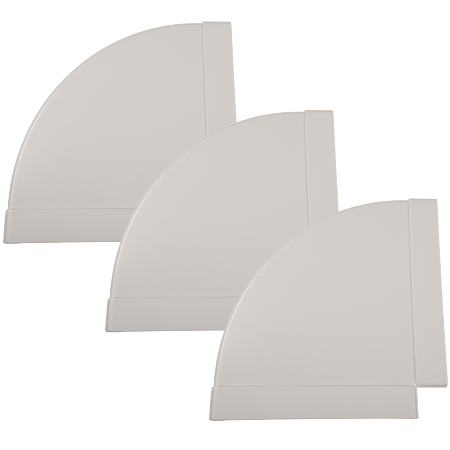 Cot orizontal 90° Vents, PVC, alb, 60 x 204 mm