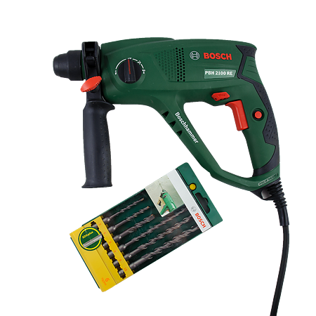 Ciocan rotopercutor Bosch PBH 2100 RE Compact ,3 functii, 550 W, Vario-Lock Ciocan rotopercutor Bosch PBH 2100 RE Compact ,3 functii, 550 W, Vario-Lock