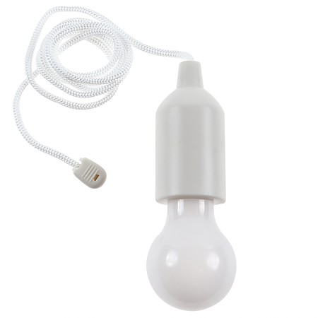 Lampa cu LED, comutator cu snur, alb, 4,5V