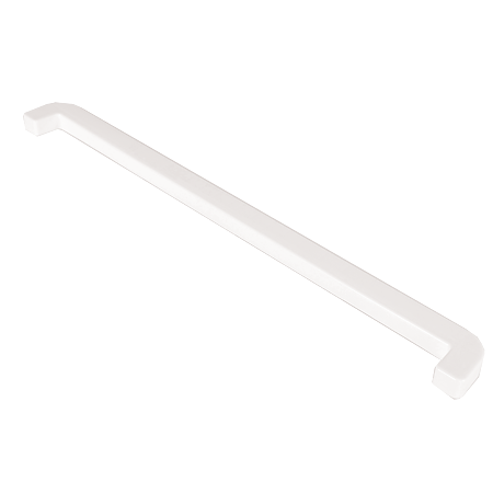 Capac pentru glaf din aluminiu, material PVC, alb