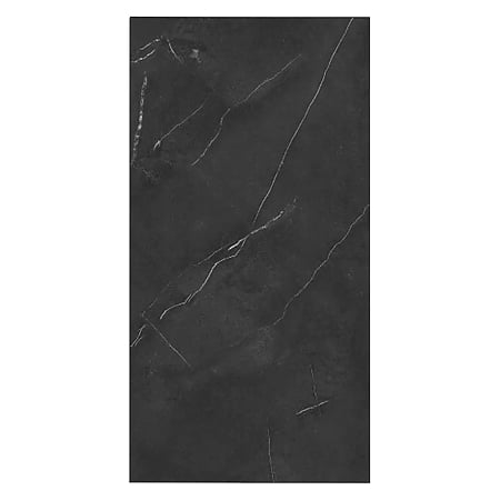 Pardoseala SPC 5 mm Korner SPeCtra Floor Nero Marble 02F, clasa de trafic 34, rezistenta la apa, decor marmura, negru, 1205 x 606 mm