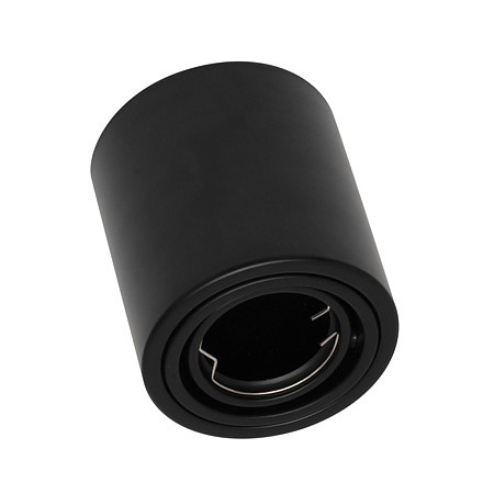 Spot aplicat Osram Bellalux Tuba, reglabil, 1 x GU10, 5 W, negru