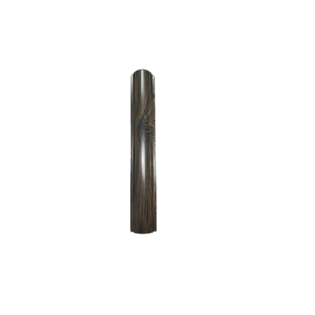 Sipca metalica gard, maro lemn, RAL 8017, 0.45 mm, 1500 x 101 mm
