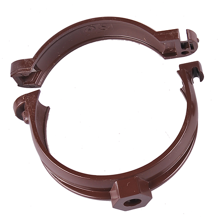 Bratara burlan Regenau, PVC, maro RAL 8017, diam. 100