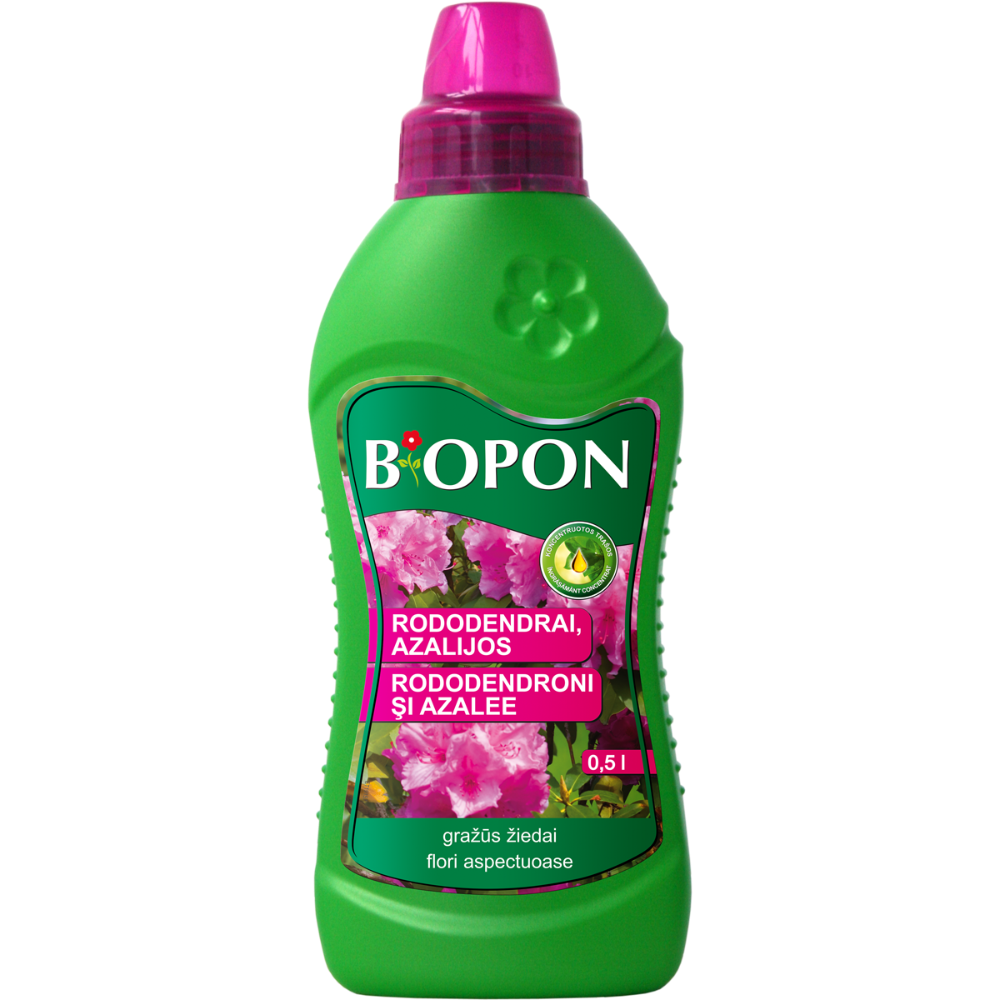 Ingrasamant Biopon, pentru rododendroni si azalee, 0,5 l