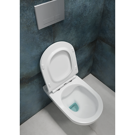 Set WC Cersanit Cersania Simpleon Iris, ceramica, alb, evacuare laterala, max. 6 l, 52.5 x 36 x 37.5 cm Set WC Cersanit Cersania Simpleon Iris, ceramica, alb, evacuare laterala, max. 6 l, 52.5 x 36 x 37.5 cm