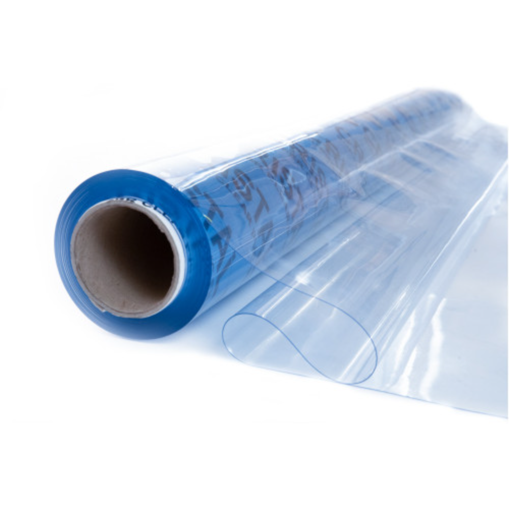 Folie PVC Cristal Flex 800, transparent, grosime 0.8 mm, 1.5 x 15 m 0.8