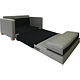 Canapea extensibila 2 locuri Lucy, gri, 1 perna, tip scandinav, 137 x 78x 48 cm (Lxlxh) Canapea extensibila 2 locuri Lucy, gri, 1 perna, tip scandinav, 137 x 78x 48 cm (Lxlxh)