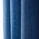 Draperie Precieux 57187, 100% poliester, bleu 140, 140 x 260 cm