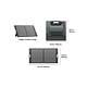 Panou solar portabil Bluetti PV100, 100W, monocristalin, eficienta 23,4%, pliabil, conector MC4