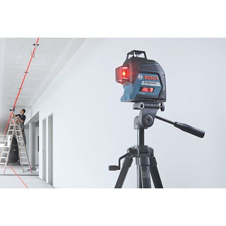 Nivela cu laser si linii Bosch Professional GLL 3-80, 120 m, autonivelare, stativ Nivela cu laser si linii Bosch Professional GLL 3-80, 120 m, autonivelare, stativ