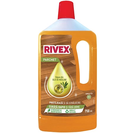 Detergent pentru parchet Rivex ulei de masline, 750 ml