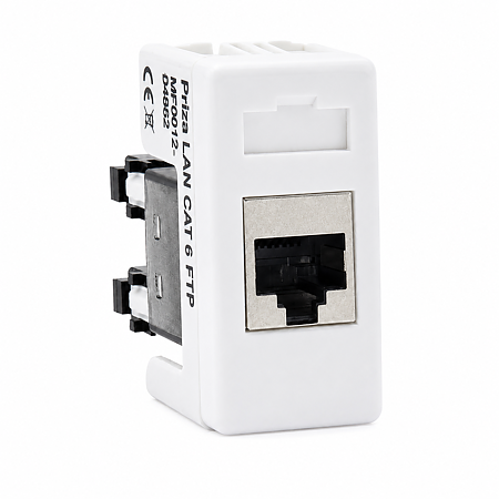 Priza date RJ45 UTP cat 5 E Forix, Legrand 782424, alb, montaj