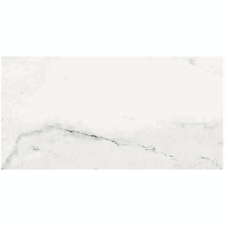 Faianta baie / bucatarie rectificata Cesarom Venice, alb, lucios, aspect de marmura, 60 x 30 cm