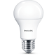 Set bec LED Philips, glob, E27, 12,5W, 1521 lm, lumina neutra 4000K, 2 bucati/set