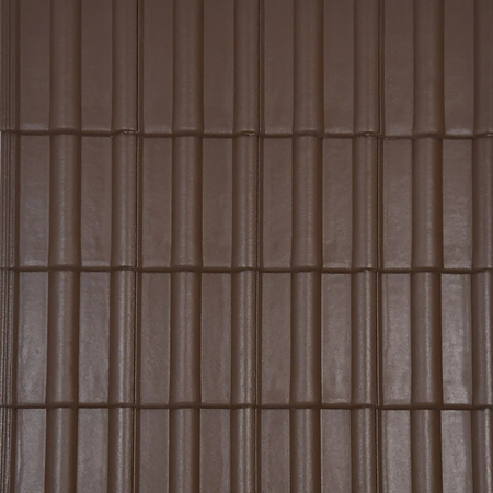 Tigla de beton 1/1 Bramac Alpina Clasic, maro, 420 x 330 mm