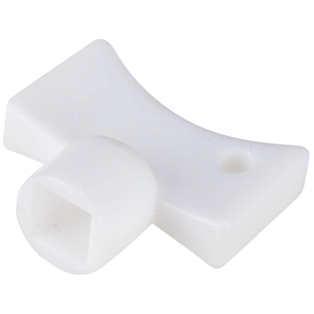 Cheita aerisitor calorifer Evosanitary, ABS, alb, 5 x 19 x 22 mm