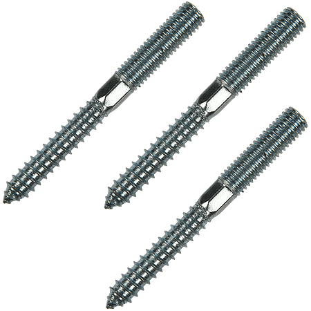 Prezon pentru lemn si metal, otel zincat, M10 x 100 mm, L45/M40
