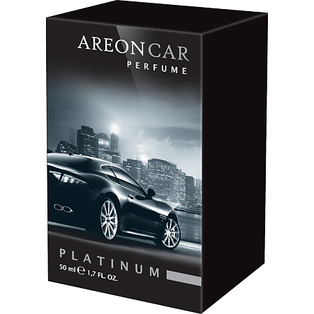 Odorizant auto, Areon Perfume new design, Platinum, 50 ml 