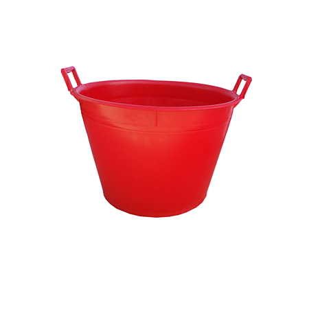 Vas cu manere Napochim, plastic, diverse culori, 70 L